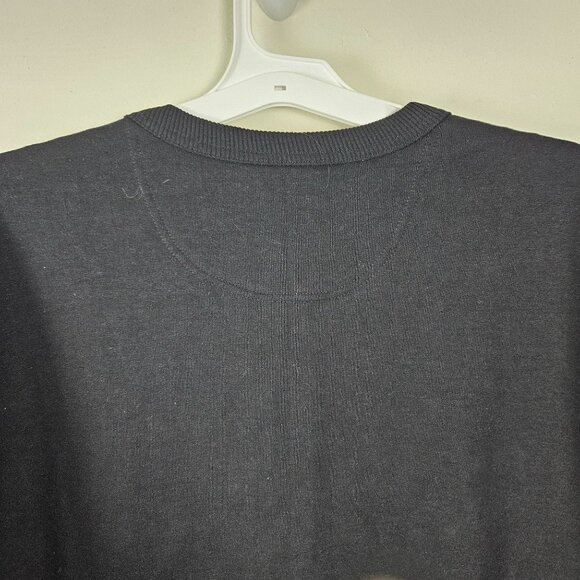 Champion Authentic Mens XL  Black Athletic Crewneck Sweatshirt Heavyweight XL - Picture 5 of 11